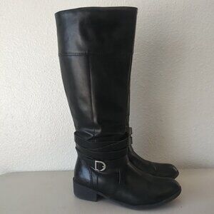St. John's Bay Women's size 7.5M Douglas black knee high boots